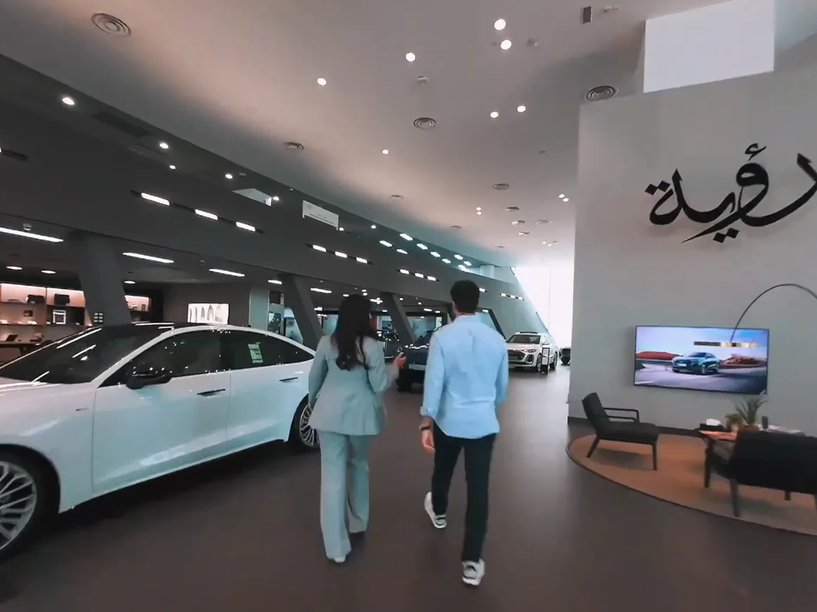 Audi Progressive Retail Showroom in Dubai